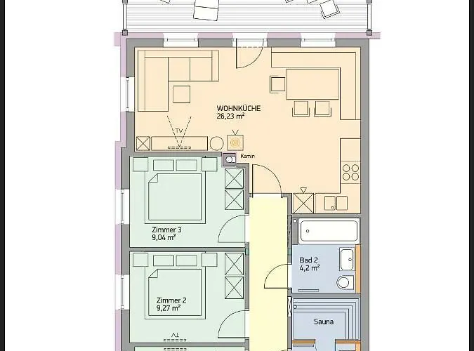 Appartement Kitzbuheler Alpen Residenz Top2 With Sauna Hollersbach Hollersbach im Pinzgau